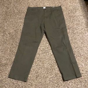 Gap men’s olive khaki pants 36x29